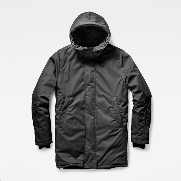 Whistler Strett Teddy Hooded Parka | Black | G-STAR® US