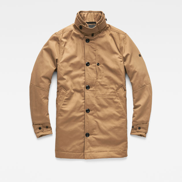 garber padded trench g star