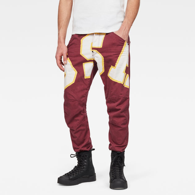 5622 3D Tapered Color Jeans | レッド | G-STAR® JP