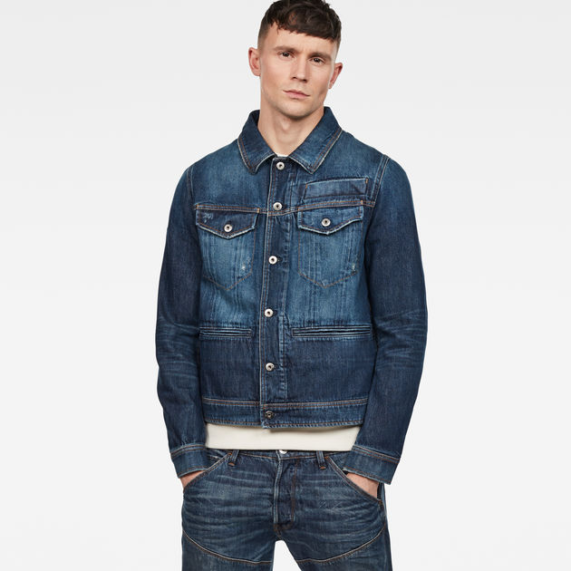 D-Staq 3D Deconstructed Jacket Medium blue G-STAR® ZA