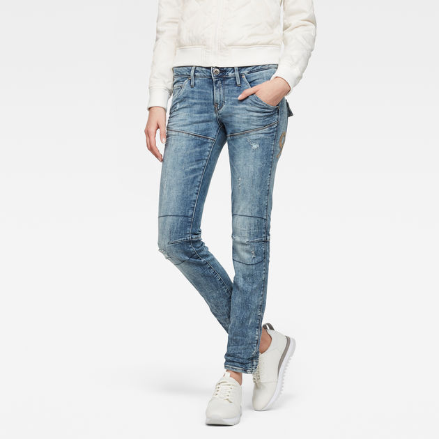 5620 Heritage embro tapered jeans | G 