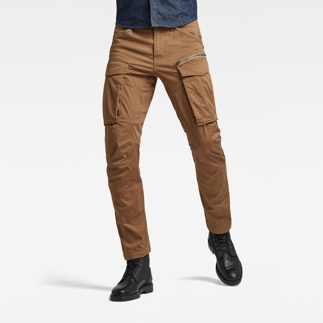 rovic zip 3d straight tapered pants