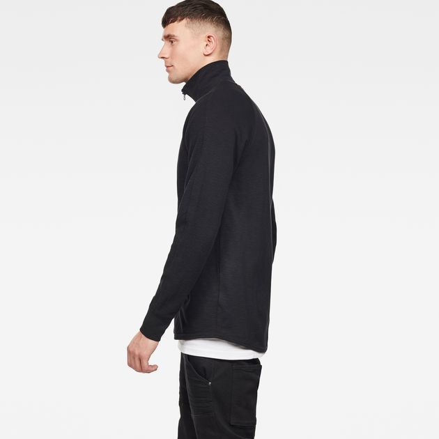 G-STAR RAW Mens Jirgi Zip Round Neck Cardigan