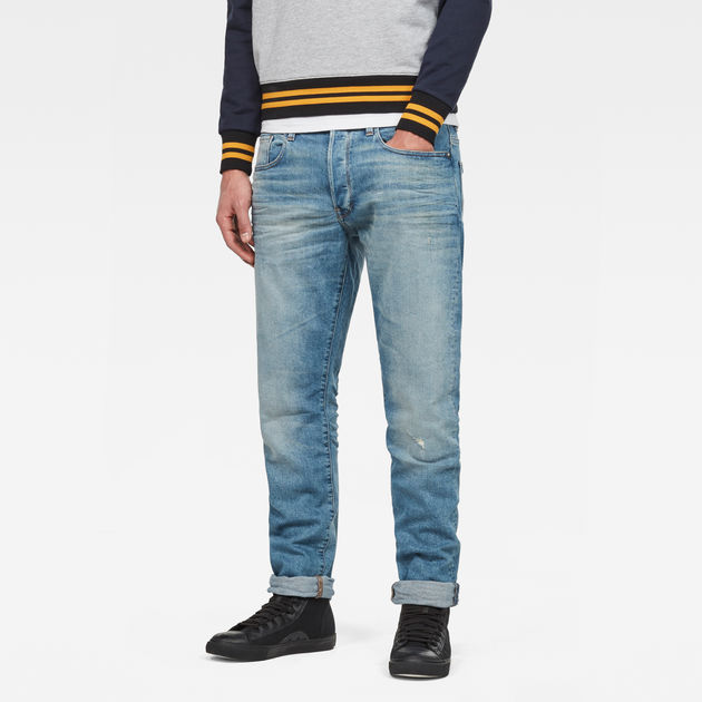 g star 3301 tapered jeans