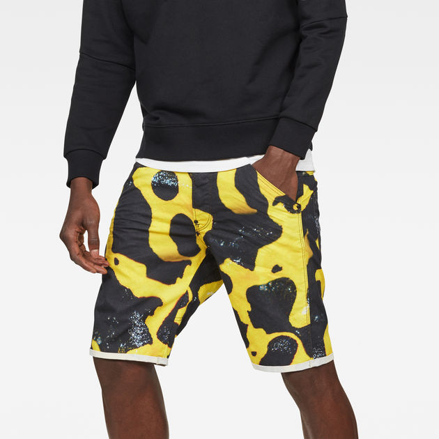 5621 Tapered Men s Shorts Yellow G STAR US
