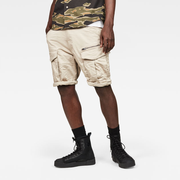 Rovic Zip Relaxed 1/2-Length Shorts