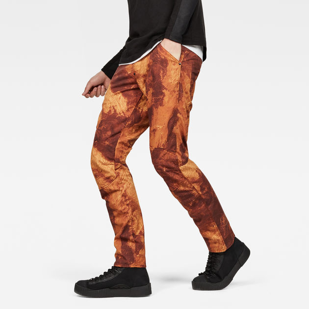 5622 G-Star Elwood 3D Tapered Color Jeans | ブラウン | G