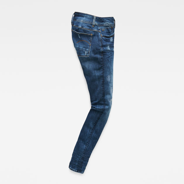 dark blue super skinny jeans