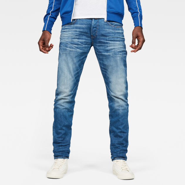 D-Staq 5-Pocket Straight Tapered Jeans