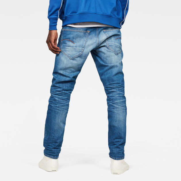D-Staq 5-Pocket Straight Tapered Jeans