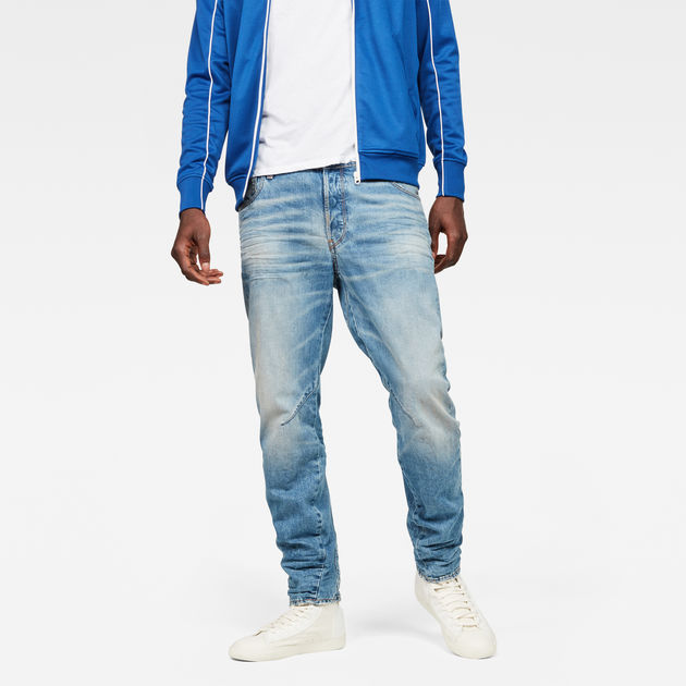 G-Star Arc 3D relaxed tapered jeans in indigo blue