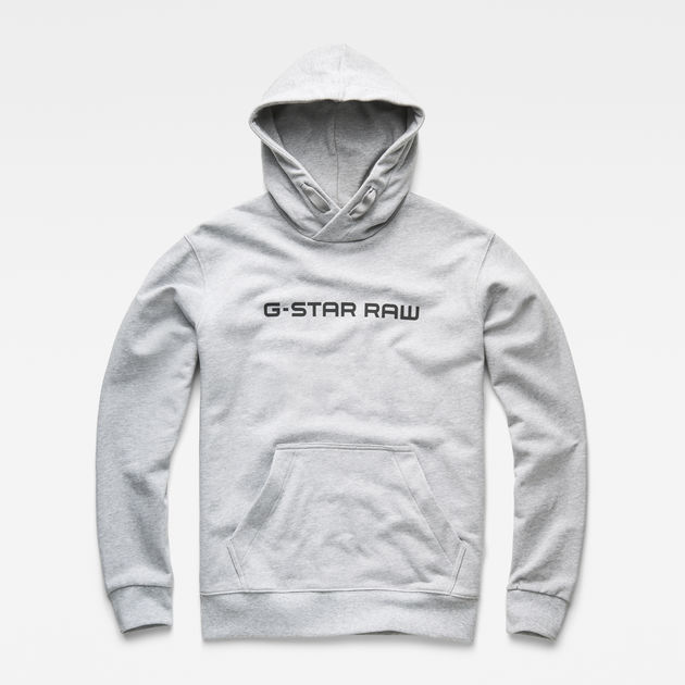 grey g star hoodie