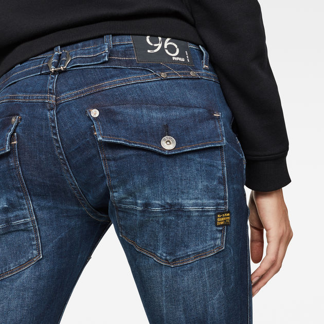 g star 5620 heritage embro tapered women's jeans