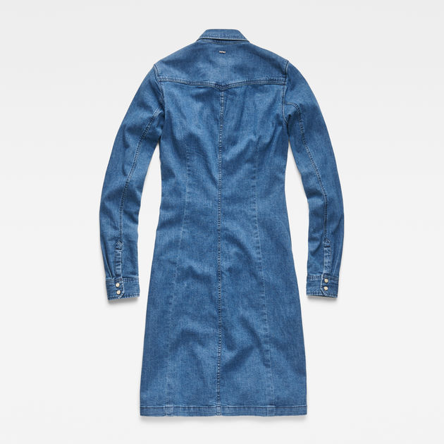 tacoma slim flare dress