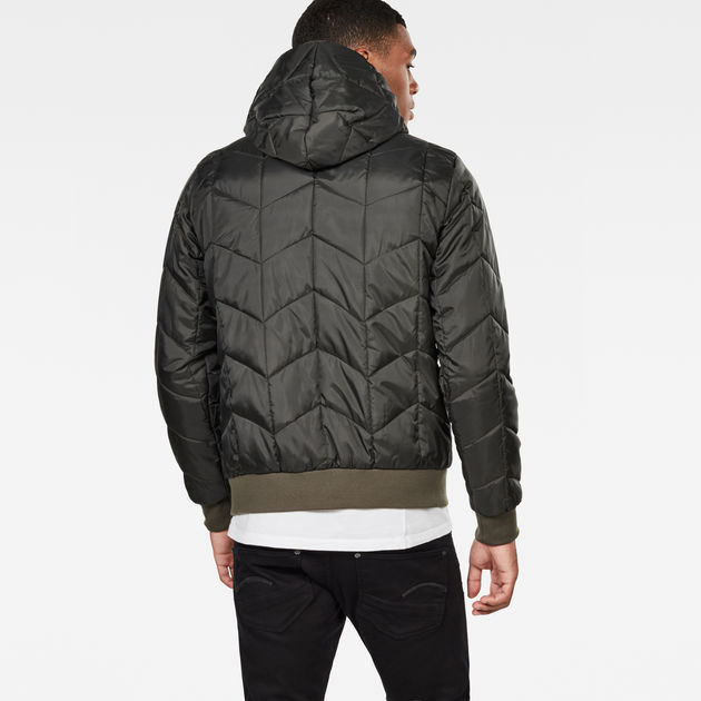 g star whistler hooded quilted