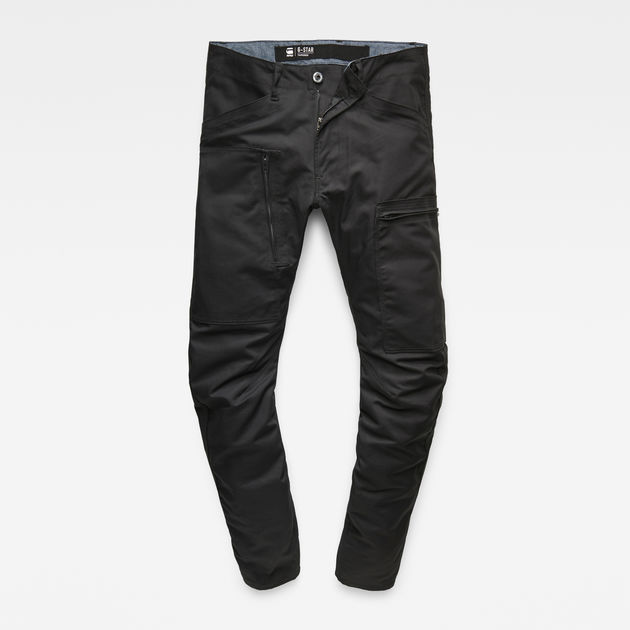 Powel 3D Tapered Pants | Black | G-Star 