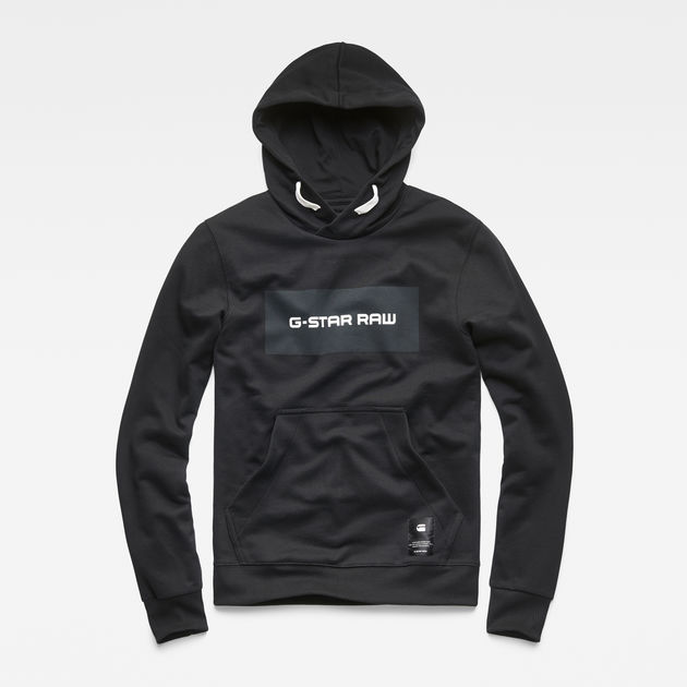 Swando Hooded Sweatshirt | Dark Black 