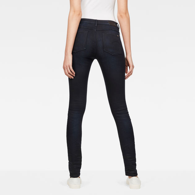 g star 3301 contour high skinny jeans