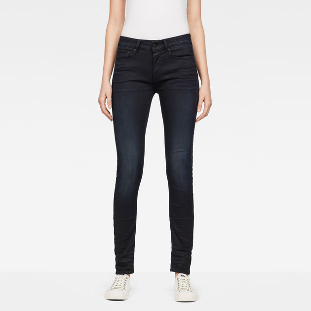 3301 Contour Skinny Jeans | Dark blue | G-STAR® US
