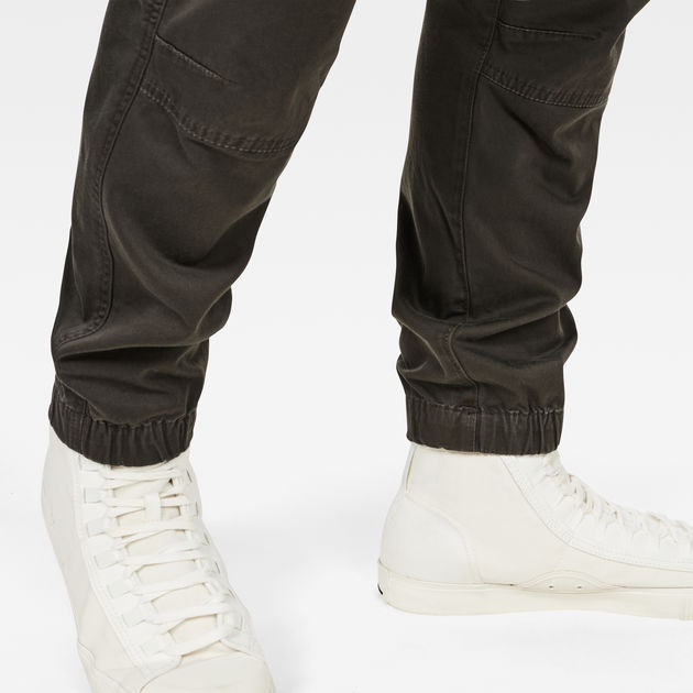 Rackam Straight Tapered Cuffed Pant | Grey | G-Star RAW®