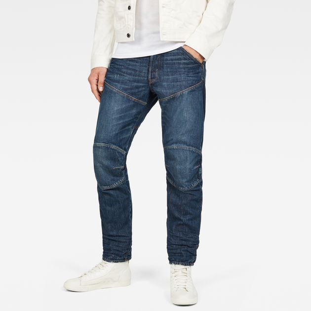 ジースター 5620 HERITAGE 3D STRAIGHT TAPERED 5620 3D Original Relaxed Tapered Jeans | Medium blue | G