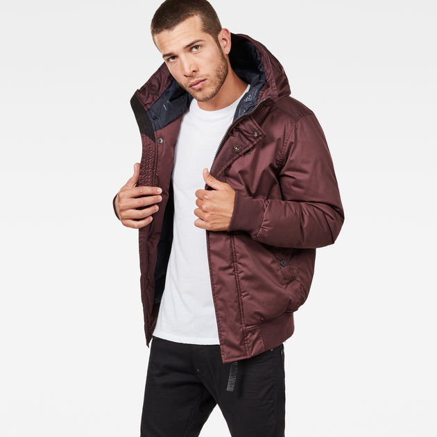 G star whistler strett hooded bomber discount