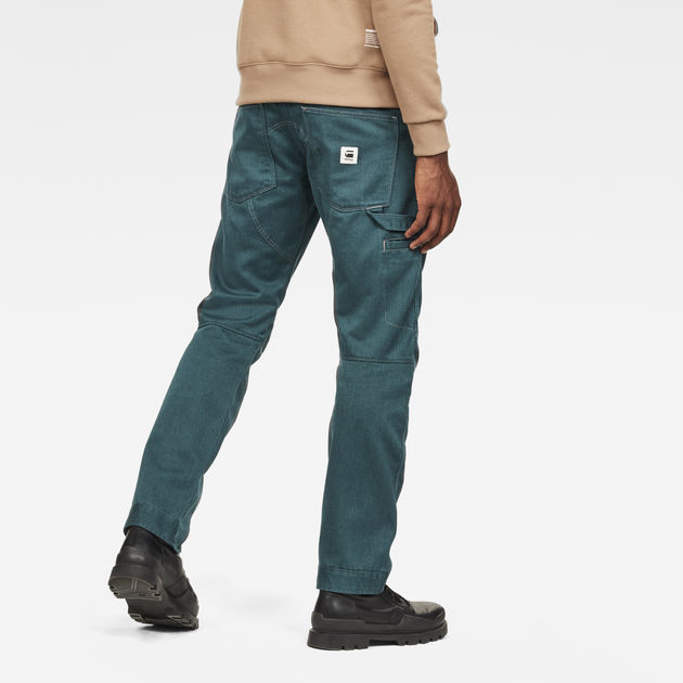5622 Worker 3D Straight Jeans | Balsam 