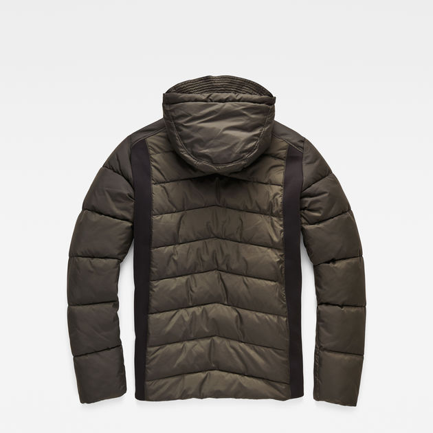 Motac Quilted Hooded Jacket | Asfalt 