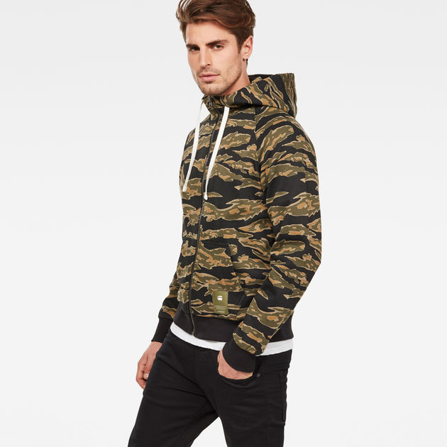 camo raglan hoodie