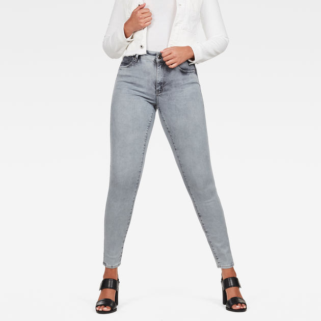 G-Star Shape High Waist Super Skinny Jeans | Light blue | G