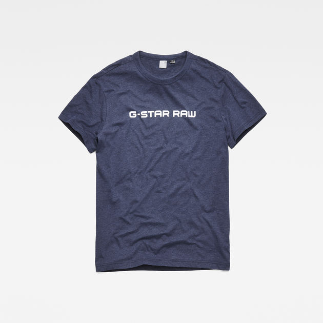 g star raw blue t shirt