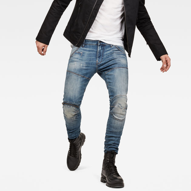 5620 G-Star Elwood Zip Knee Super Slim Jeans G-STAR® PT