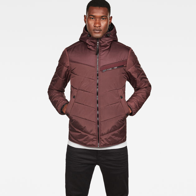 Attacc Hooded Overshirt Lila G-STAR® AT