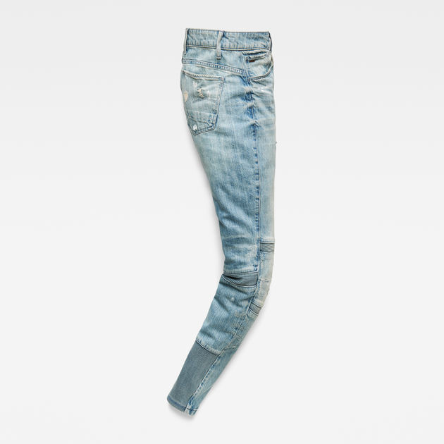 Motac Deconstructed 3D High Waist Skinny Jeans