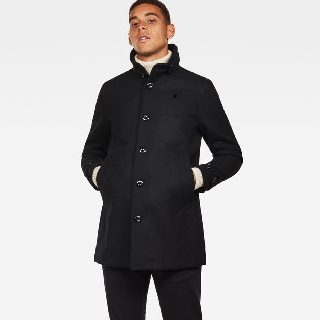 garber empral wool trench
