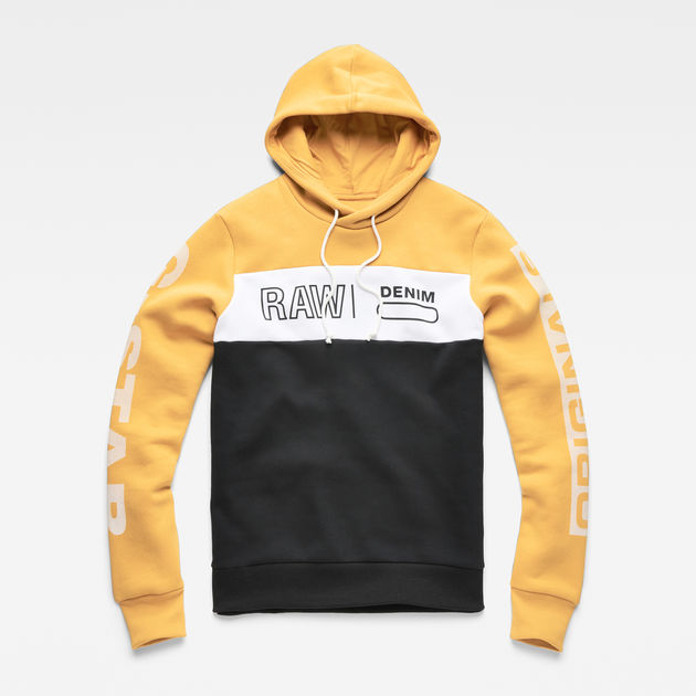 g star yellow hoodie