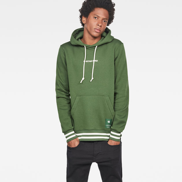 green g star hoodie