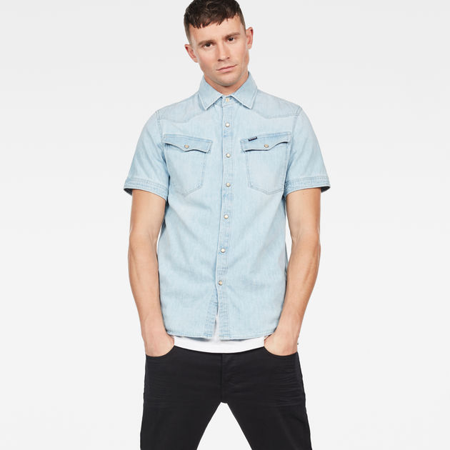 G star short sleeve shirt shop