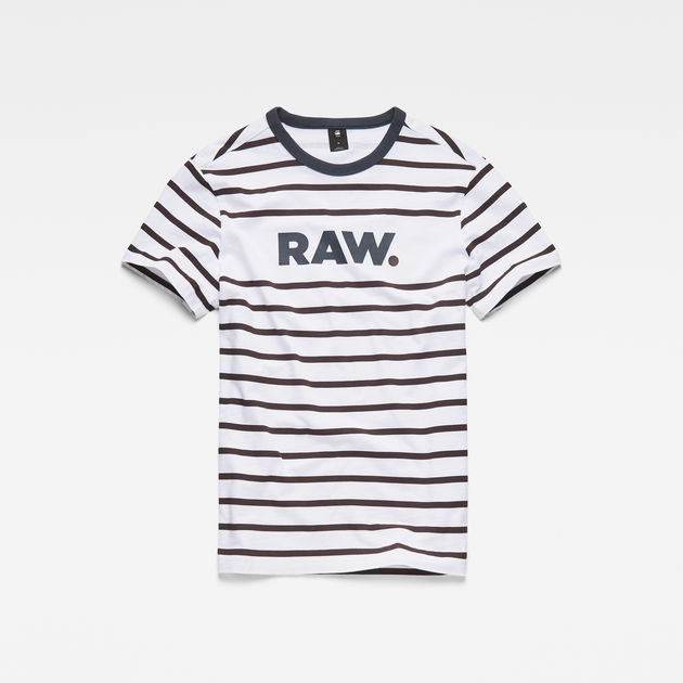 g star striped t shirt