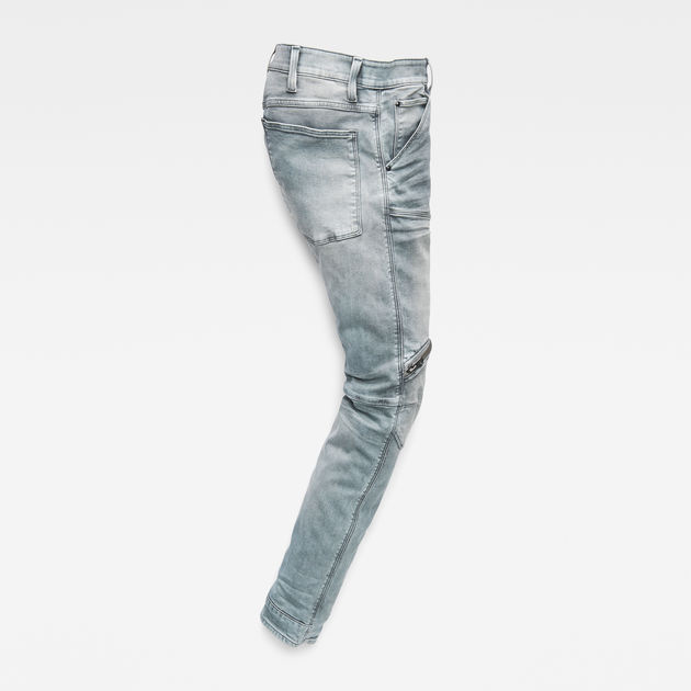 Star Elwood 3D Zip Knee Skinny Jeans 