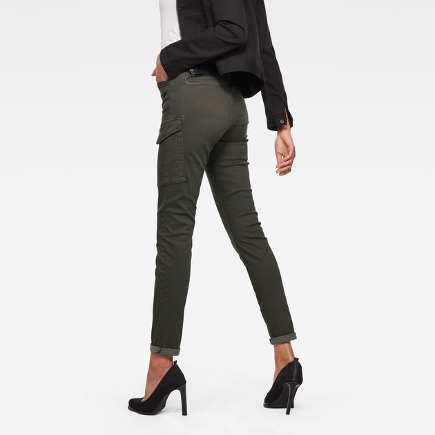 Blossite Army High Skinny Trousers 