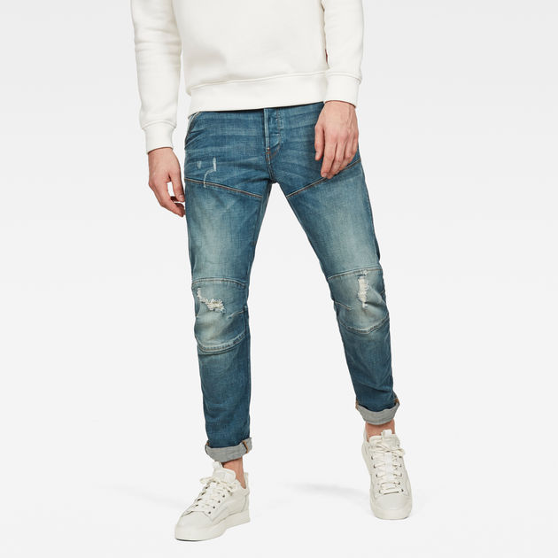 5620 3D Slim Jeans | Medium Aged Ripped 