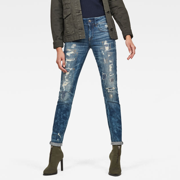 Lynn Mid Waist Skinny Jeans | G-Star RAW®