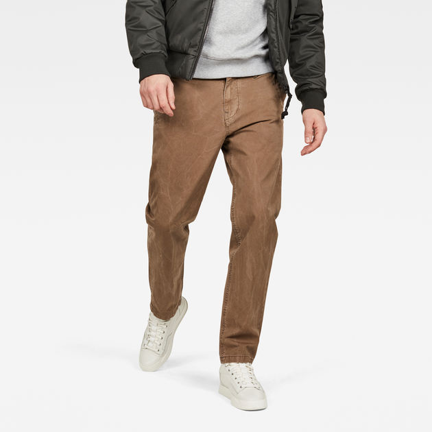 Bronson Straight Tapered Beige Chino Atterley Men Clothing Jeans Straight Jeans 