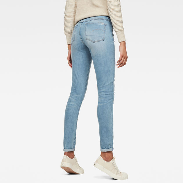 G-STAR RAW 3301 High Skinny Wmn Jeans para Mujer 