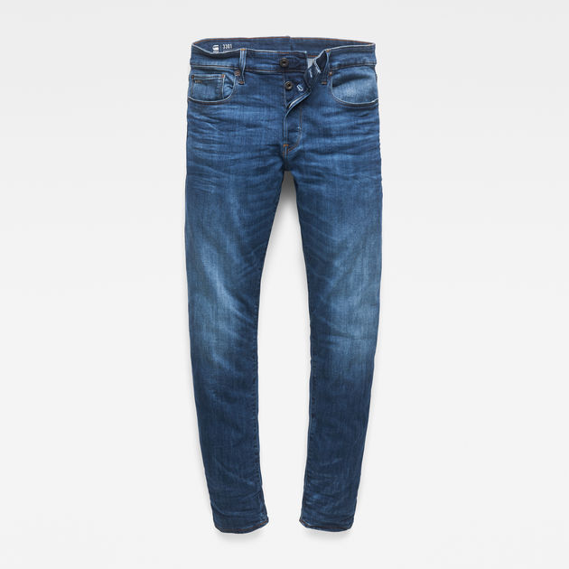 3301 Straight Tapered Jeans | Medium 