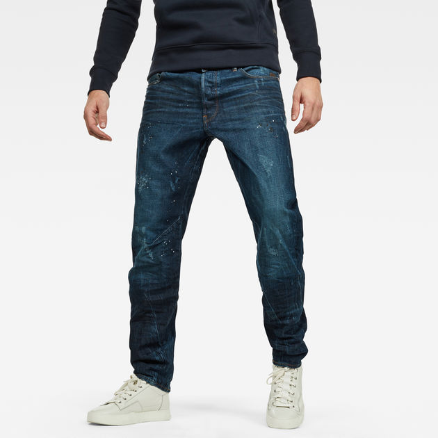 Arc 3D Relaxed Tapered Jeans | ダークブルー | G-Star RAW® JP