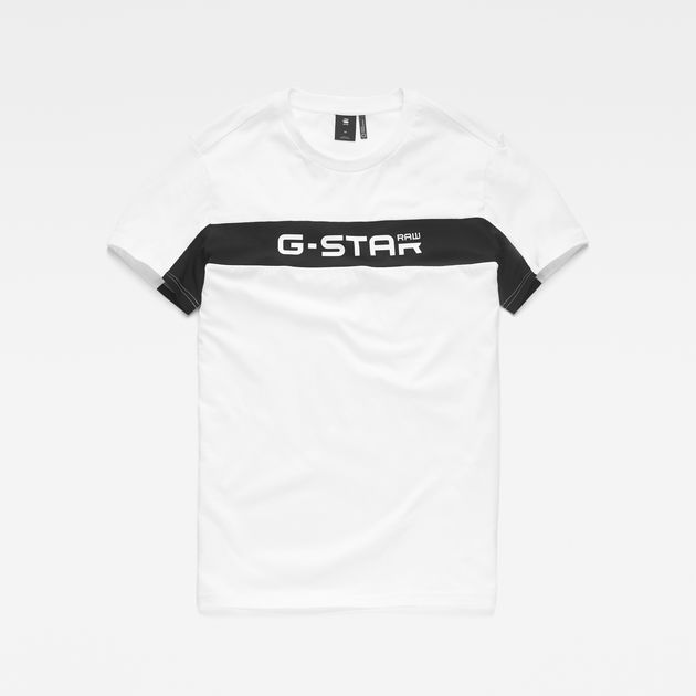 black and white g star shirt