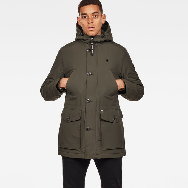 Vodan Padded Parka Grey G STAR CA