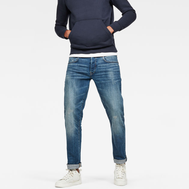 3301 Straight Tapered Jeans | Medium 